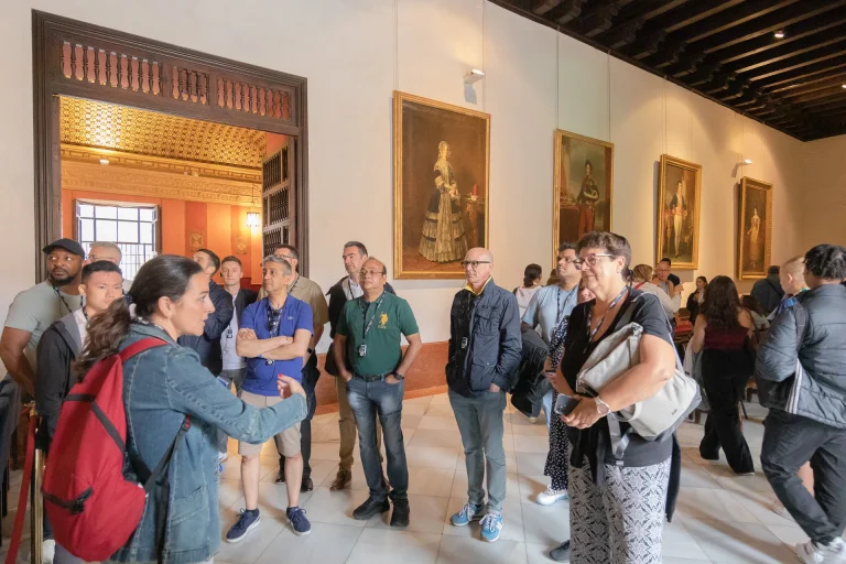 Visite privée de l’Alcázar de Séville pour un groupe d’entreprise