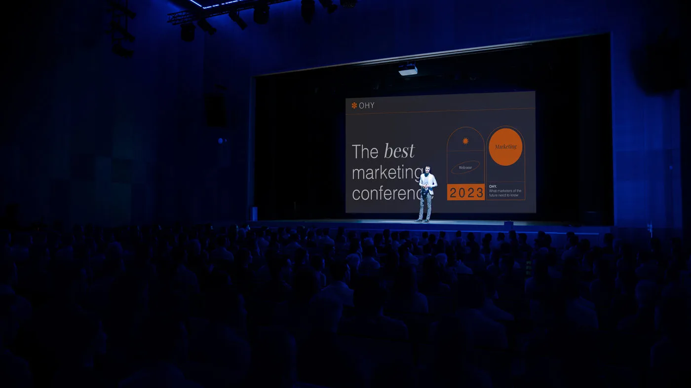 Conférence sur le marketing